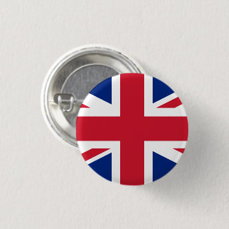 England 1 Inch Round Button