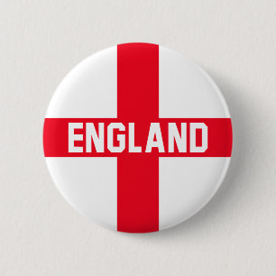 England 2 Inch Round Button