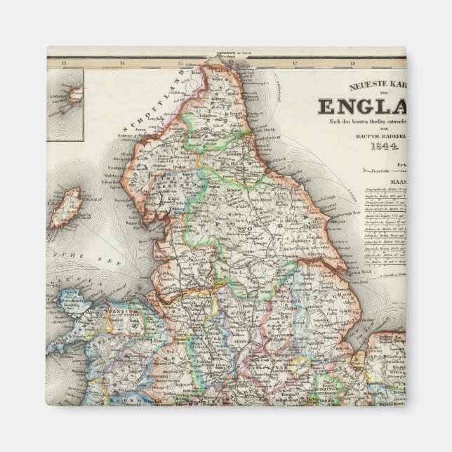 England 2 magnet (Front)