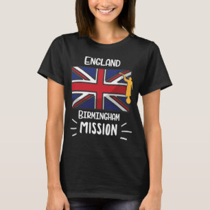 England Birmingham Mormon LDS Mission Missionary T-Shirt