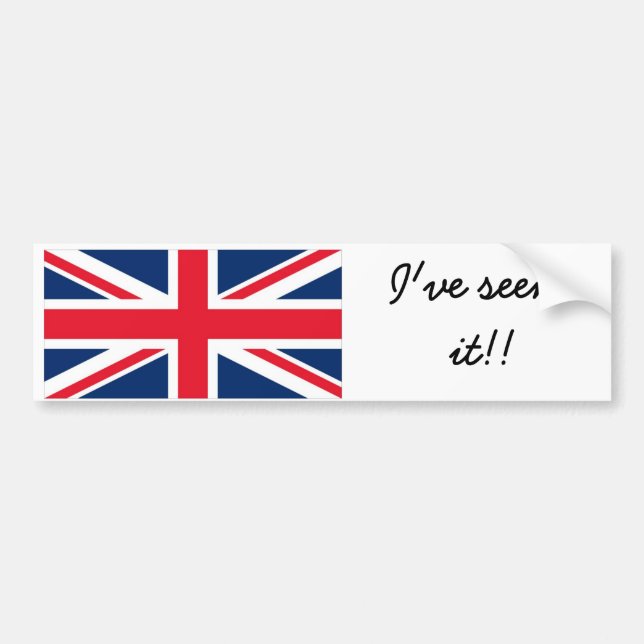 England bumber sticker (Front)