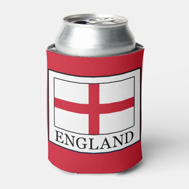 England Can Cooler (Can Front)