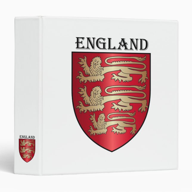England coat of arms binder (Front/Spine)