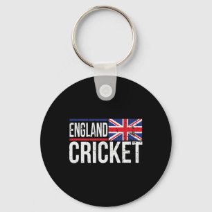 England Cricket Flag Jersey Match Tournament Uk Fa Keychain