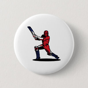 England Cricket Jersey 2 Inch Round Button