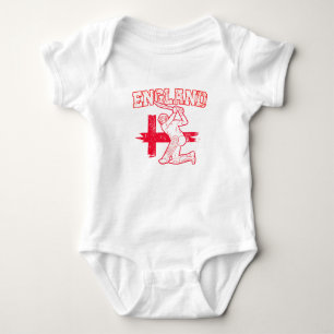 England Cricket Player Baby Bodysuit
