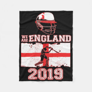 England Cricket Team Supporters We Are England Gif Fleece Blanket