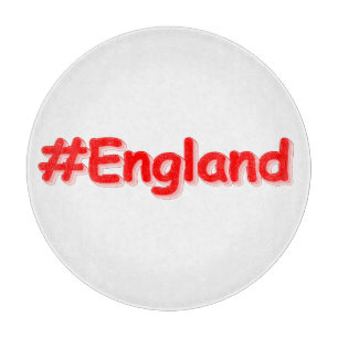 "#England" Cute Design. Buy Now Cutting Board