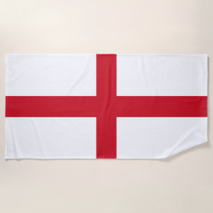 England Flag Beach Towel
