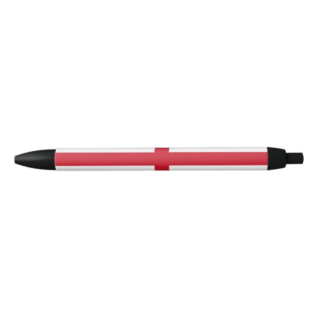 England Flag Black Ink Pen (Front)