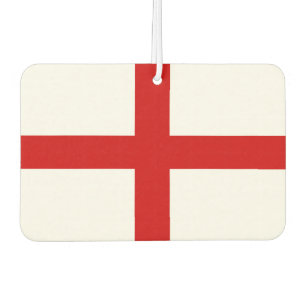 England Flag Button Air Freshener