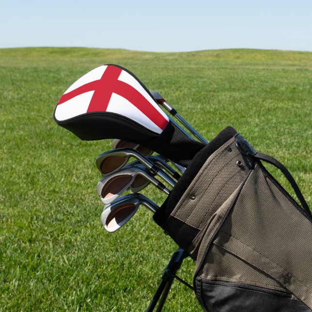 England Flag dccn Golf Head Cover (In Situ)