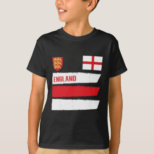England Flag English Footll Soccer Fan Men Women K T-Shirt