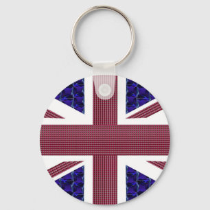 England Flag, Great Britain Flag Keychain