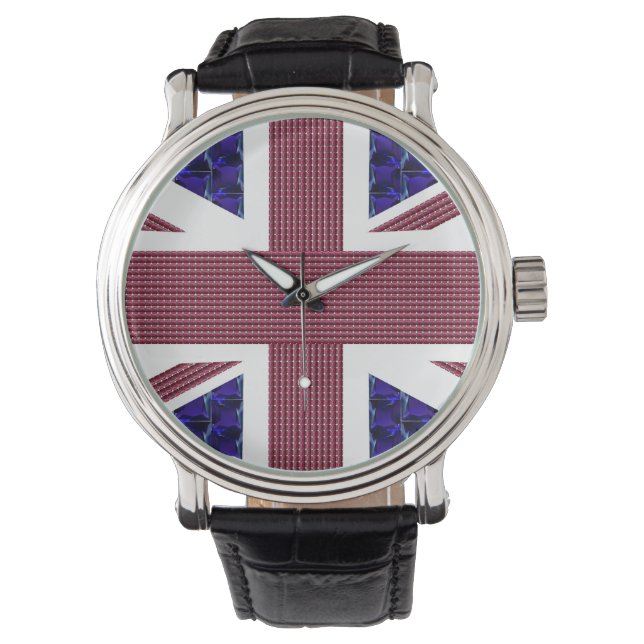 England Flag, Great Britain Flag Watch (Front)