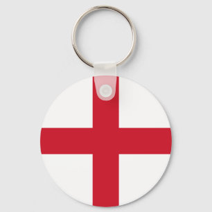 England Flag Keychain