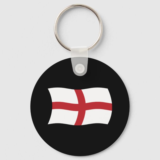 England Flag Keychain (Front)