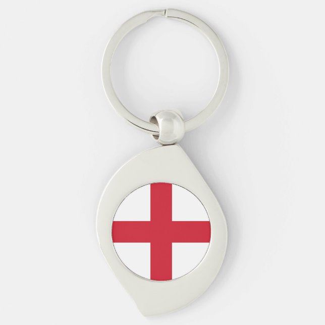 England Flag Keychain (Front)