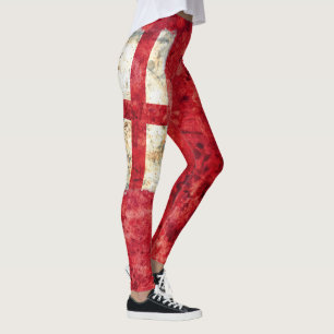 England Flag Leggings