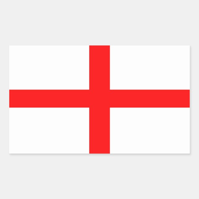 England Flag of St George Sticker (Front)