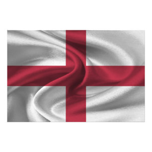 England Flag Photo Print