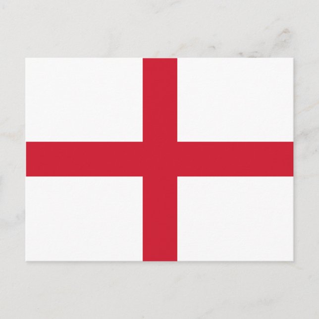 England Flag Postcard (Front)