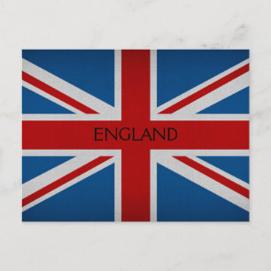 England Flag Postcard