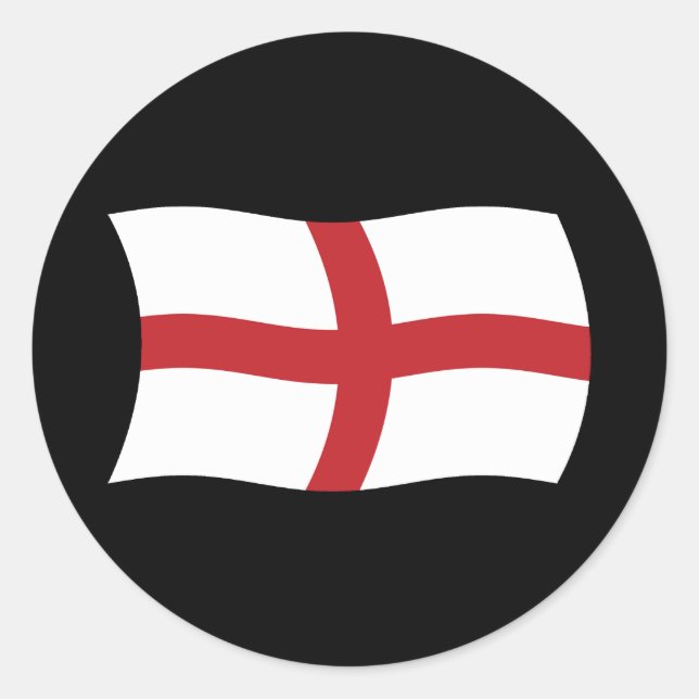 England Flag Sticker (Front)