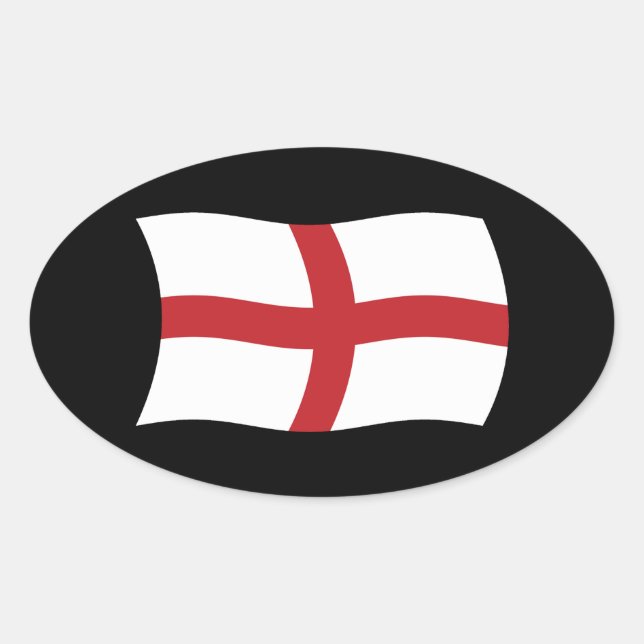England Flag Sticker (Front)