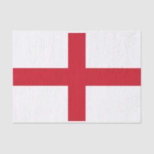 England Flag Tissue Paper