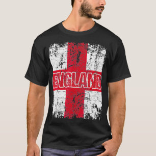 ENGLAND Flag Vintage Distressed ENGLAND  T-Shirt