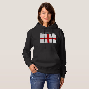 England Flag World Cup 2026 Football Soccer Hoodie