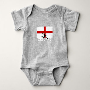 England Football Soccer National Team Baby Bodysuit