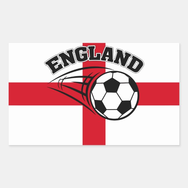 England Football Team Supporters Sticker (Front)