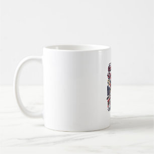 England Goal Mode Skeleton Striker Nations Streetw Coffee Mug