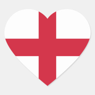 england heart sticker