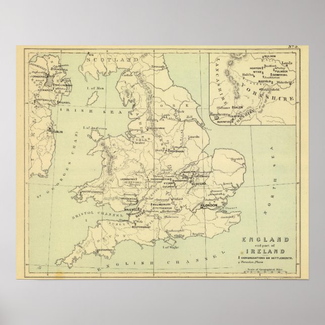 England, Ireland Poster (Front)