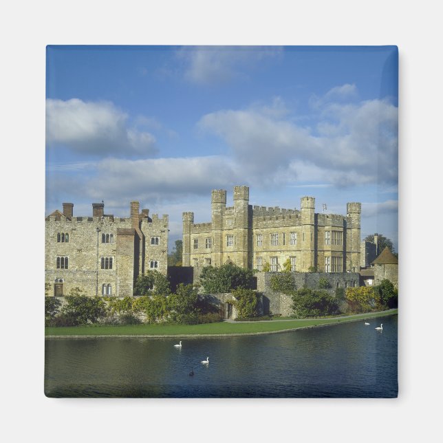 England, Kent, Leeds Castle Magnet (Front)