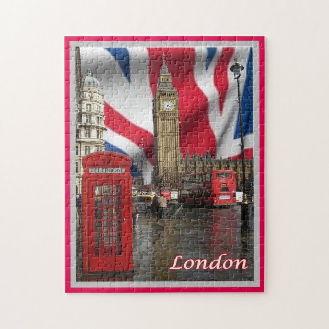England - London - Big Ben - Jigsaw Puzzle (Vertical)