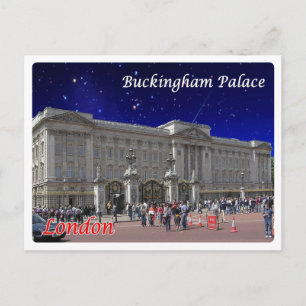 England - London - Buckingham  Palace - Postcard
