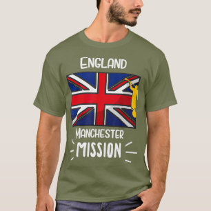 England Manchester Mormon LDS Mission Missionary T-Shirt