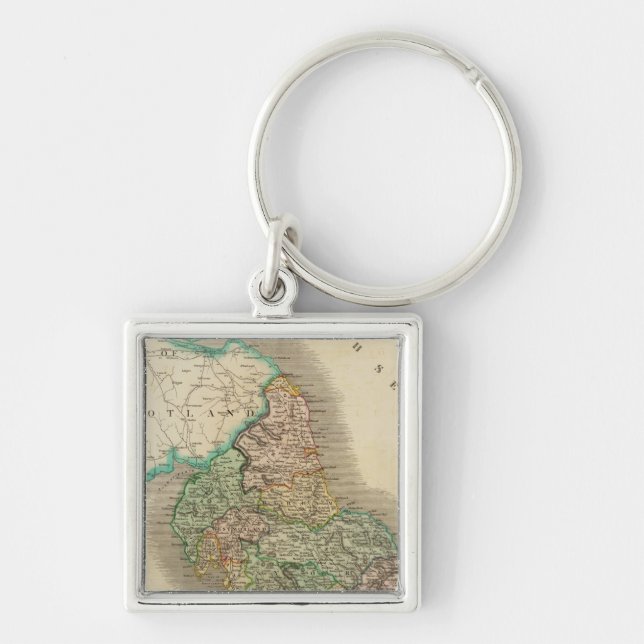England north keychain (Front)