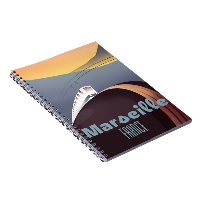 England Oak Leaf Travel poster Notebook (Right Side)
