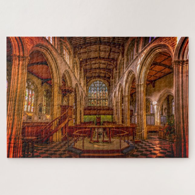 England Oxford University Christ Church Jigsaw Puzzle (Horizontal)