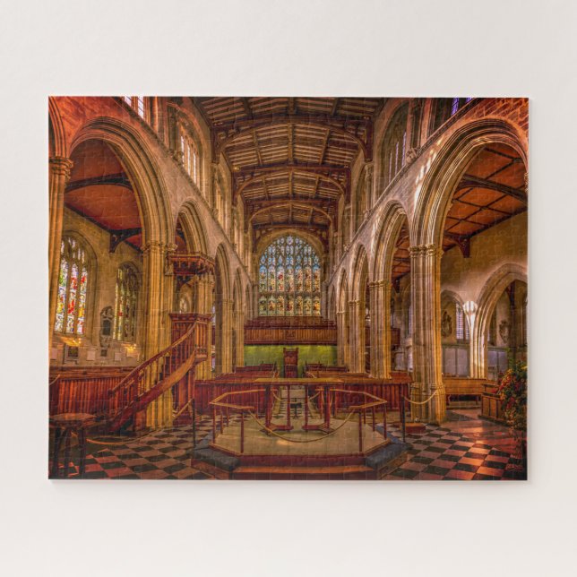 England Oxford University Christ Church Jigsaw Puzzle (Horizontal)