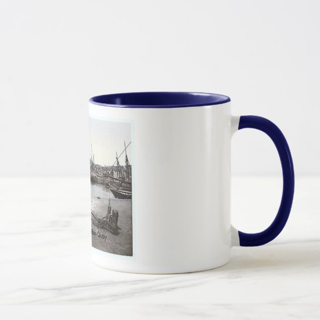 England  Padstow Quay  Mug (Right)