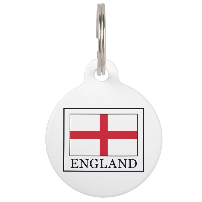 England Pet Tag (Front)