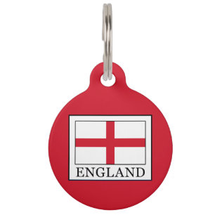 England Pet Tag