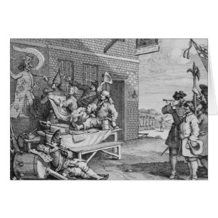 England, Plate II of 'The Invasion', 1756