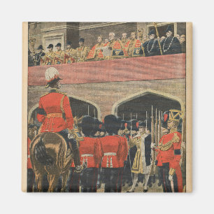 England, proclamation of the new King George V Magnet